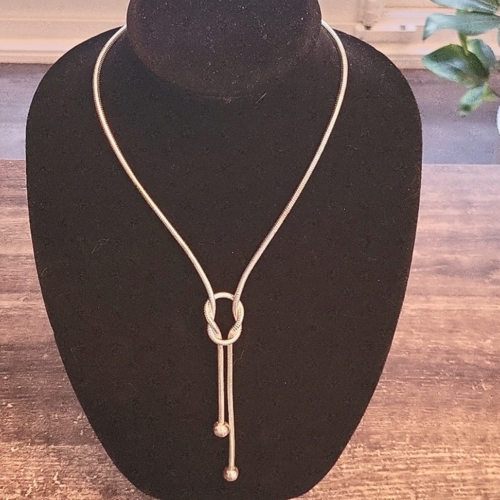 Vintage Knot Chain Necklace
